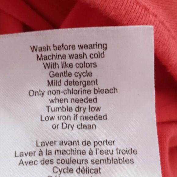 MOTHERHOOD MATERNITY CORAL JUMPSUIT SZ.L EUC - Picture 9 of 9